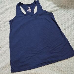 Navy Racerback Athletic Tank Top